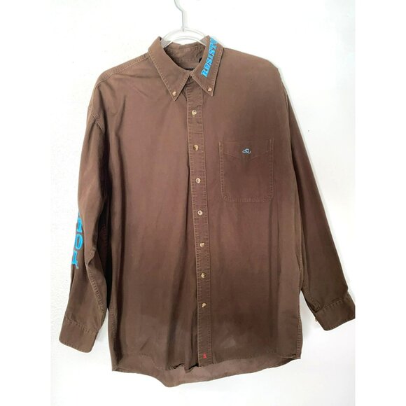 Resistol Rodeo Gear Other - Resistol Rodeo Gear Embroidered Button Down Shirt Size L